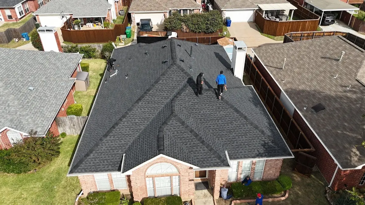 Commercial Roofing work in progress on a Northbridge property